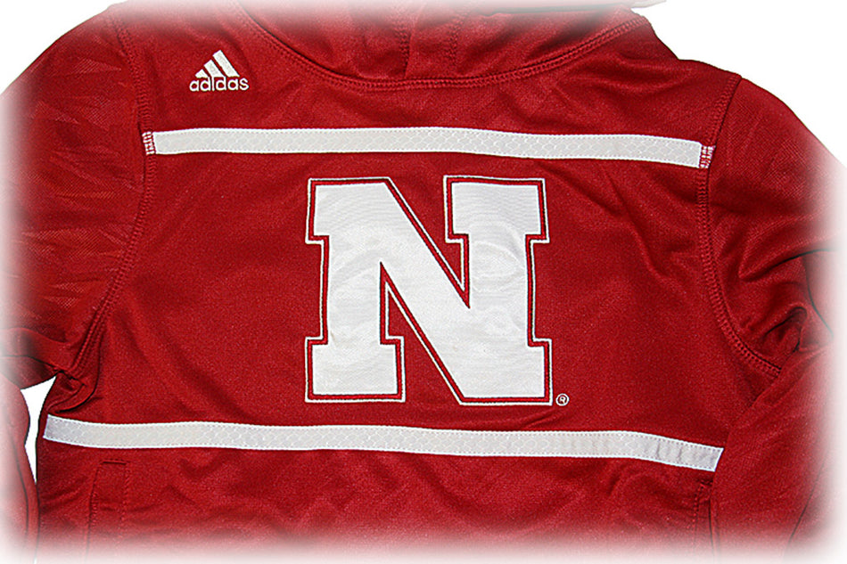 Kids Adidas Huskers Amped Player Hoodie