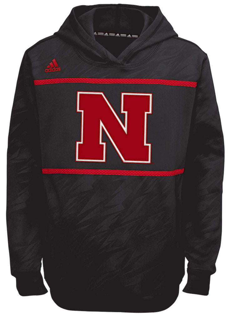 Adidas Nebraska Amped Player Hoodie
