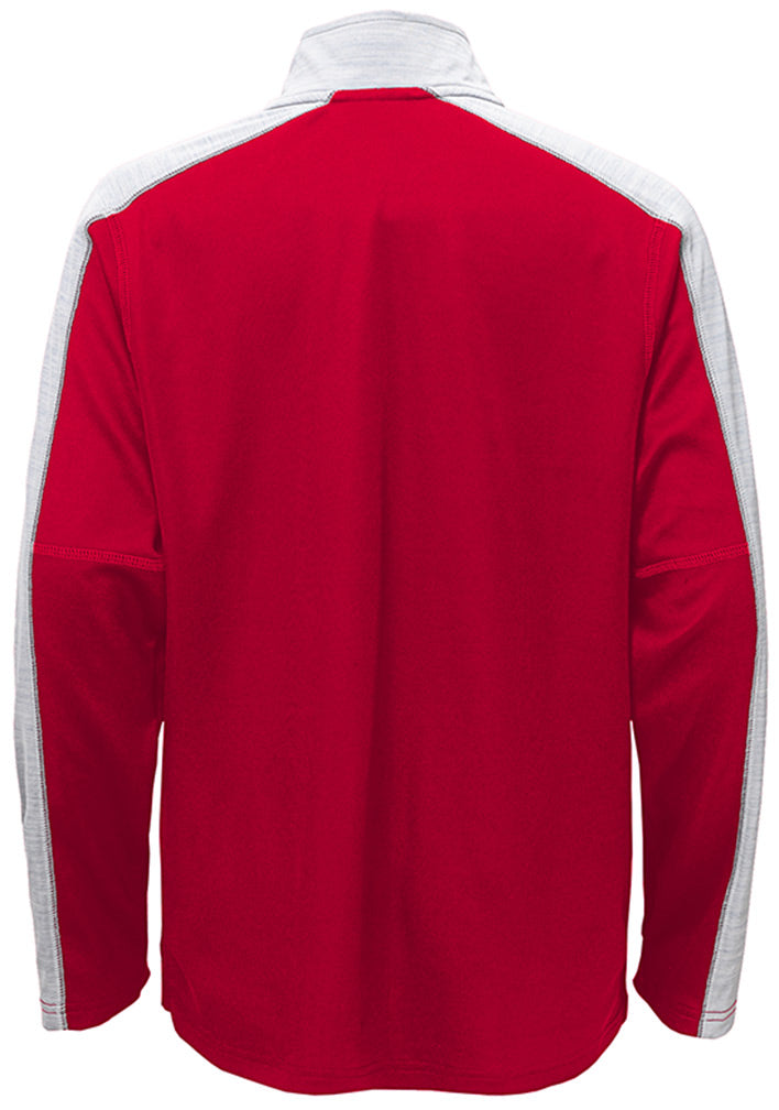 Adidas Nebraska Childrens Quarter Zip Knit Jacket