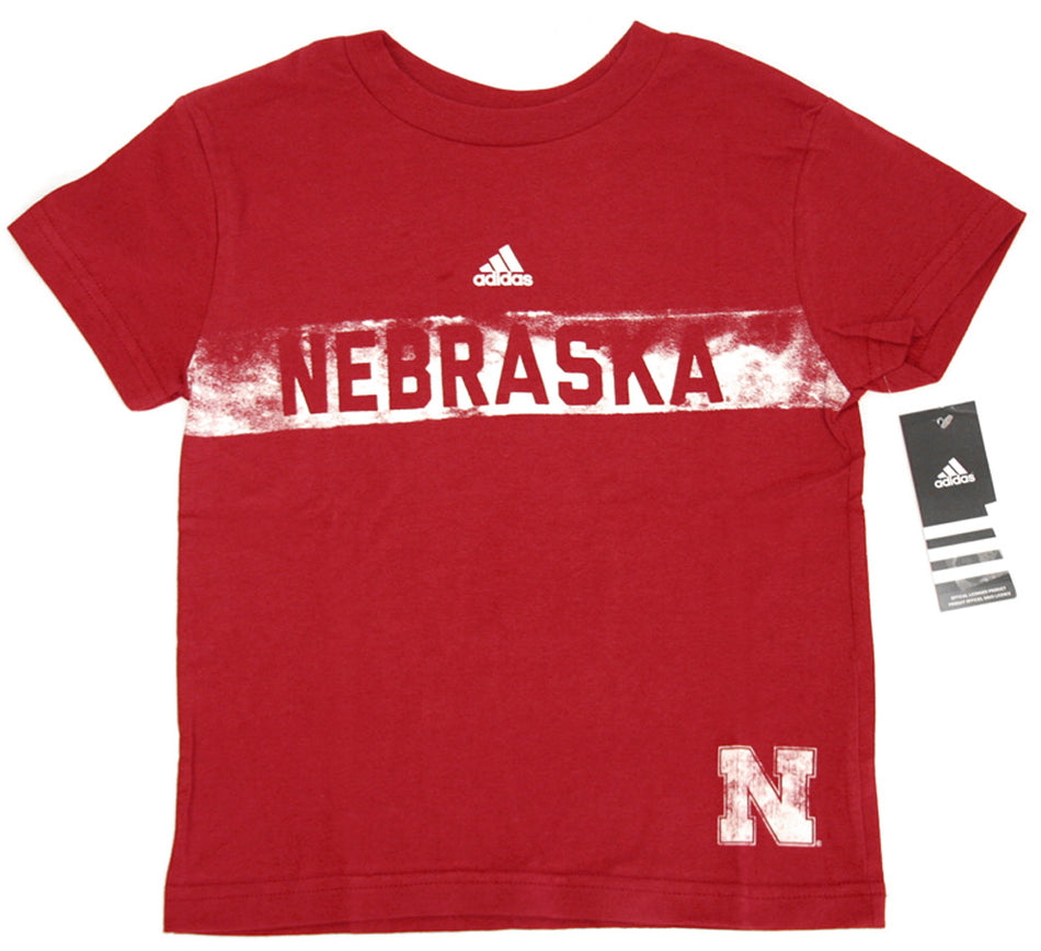 Adidas Childrens Red S/S Frat House Tee
