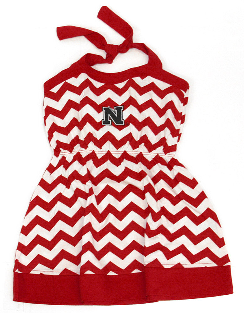 Toddler Girls Garb Chevron Dress