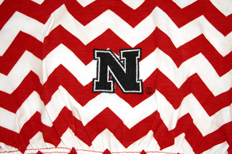 Toddler Girls Garb Chevron Dress