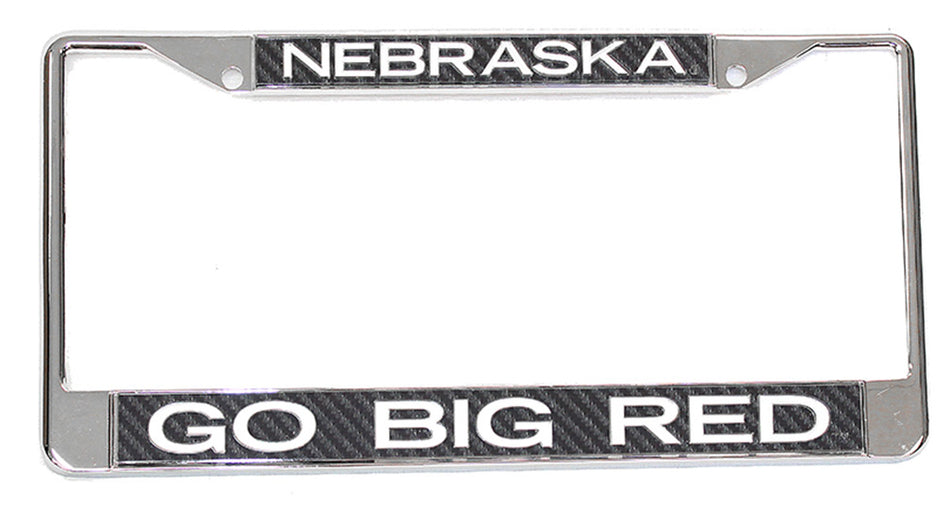 Nebraska Go Big Red License Plate Frame