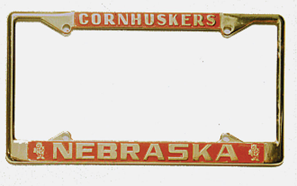 Brass License Frame S