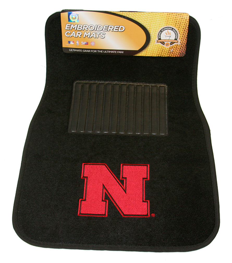 Carpet Auto Mats with Embroidered Iron N