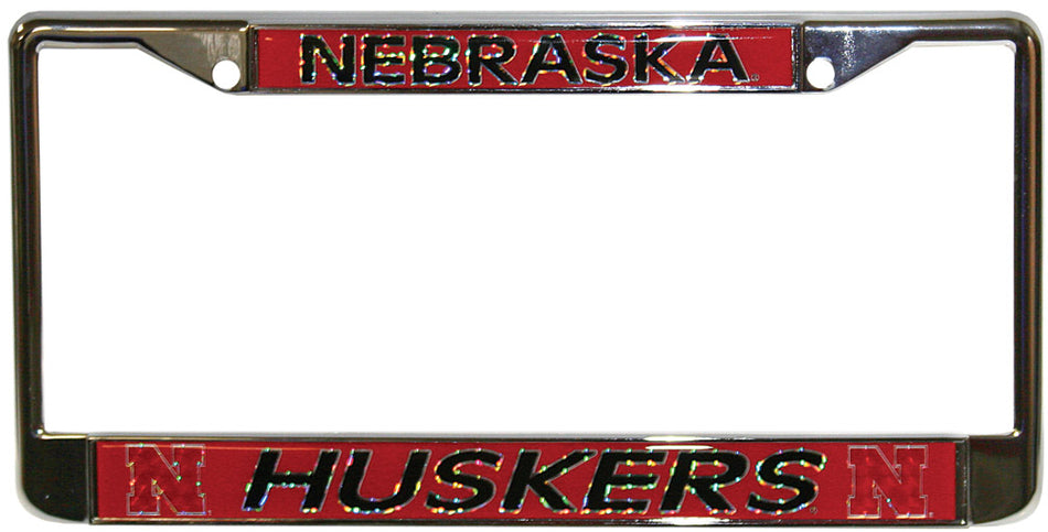 Nebraska Husker License Frame