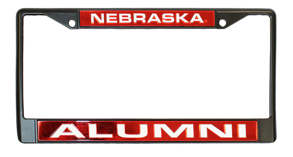 Nebraksa Alumni License Plate Frame