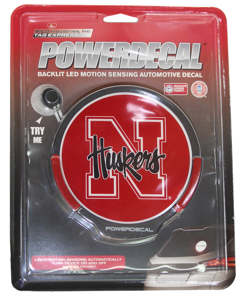 Husker Light-Up Vehicle Decal