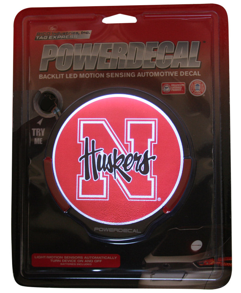 Husker Light-Up Vehicle Decal