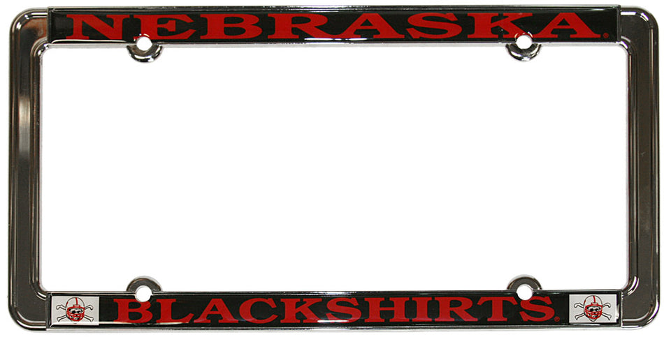 Nebraska Blackshirts w Skulls Frame