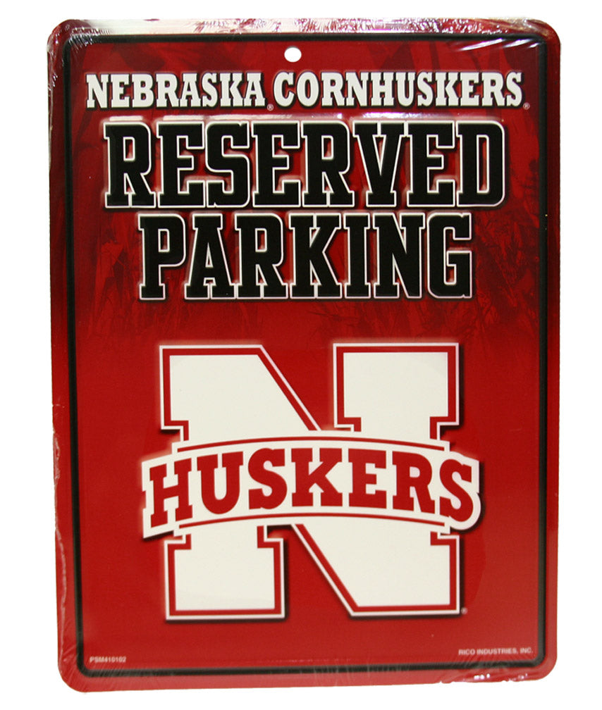 Nebraska Metal Parking Sign