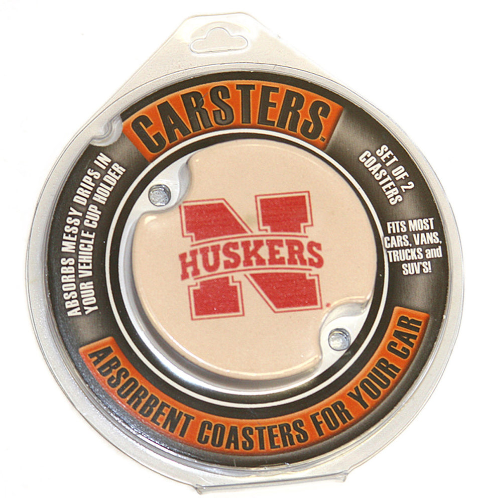 Husker Logo Car Coasters