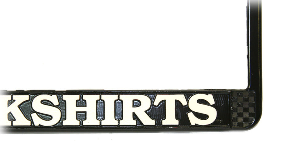 Nebraska Blackshirts License Plate Frame
