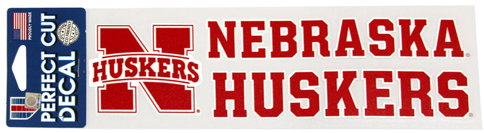 Iron N Nebraska Husker Decal