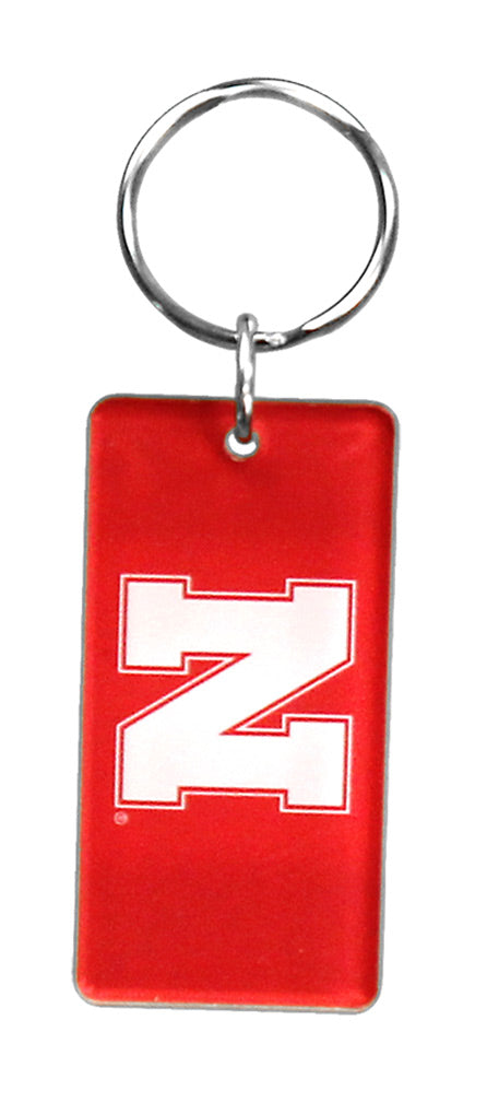 Husker Mirror Keychain