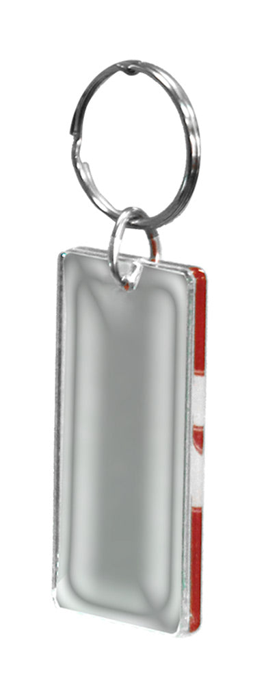 Husker Mirror Keychain