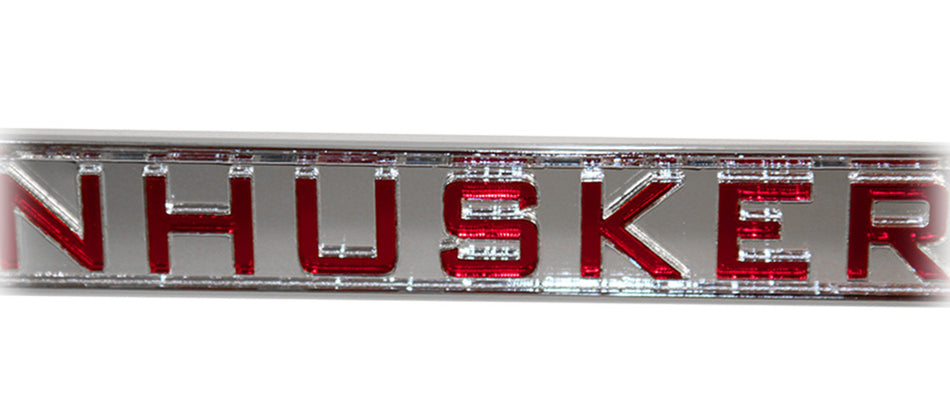 Chrome Nebraska Cornhuskers License Frame