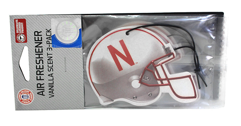 Huskers Helmet Air Freshener 3 Pack