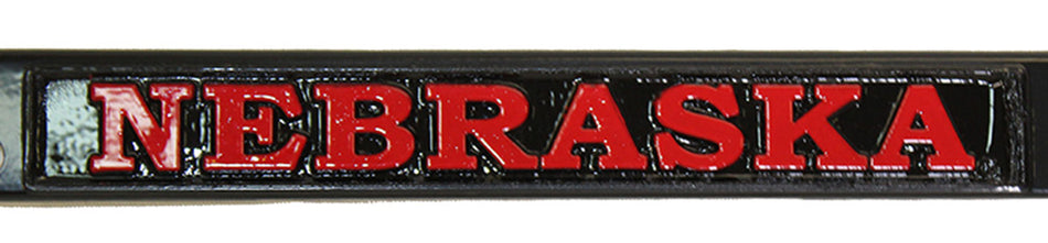 Nebraska Huskers Black License Frame