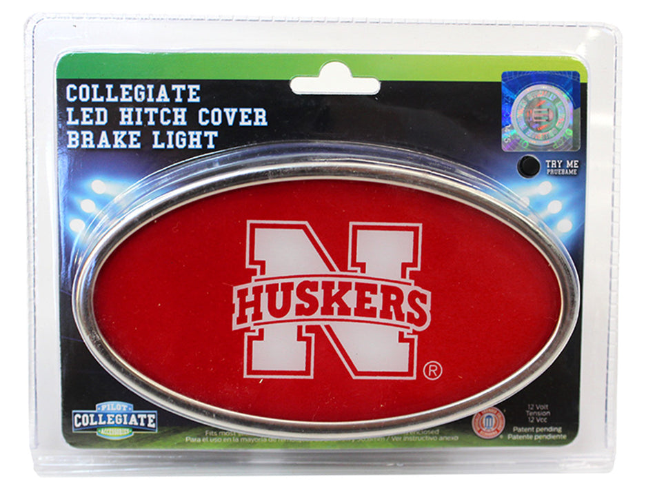Nebraska LED Hitch Cover Brake Light
