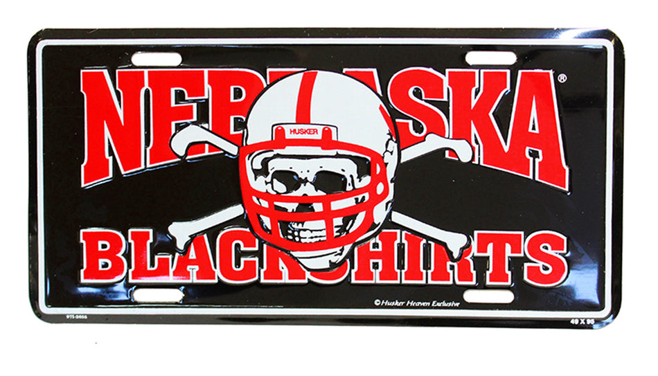 Blackshirts License Plate