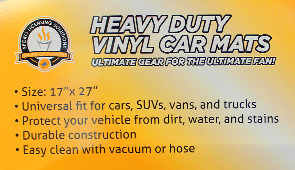 Nebraska Iron N Car Mats