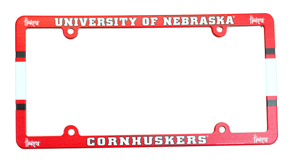 University of Nebraska License Plate Frame