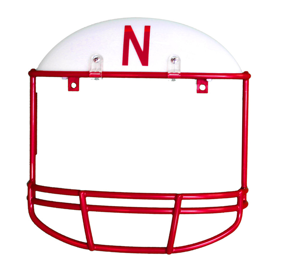 Huskers Helmet License Plate Cover