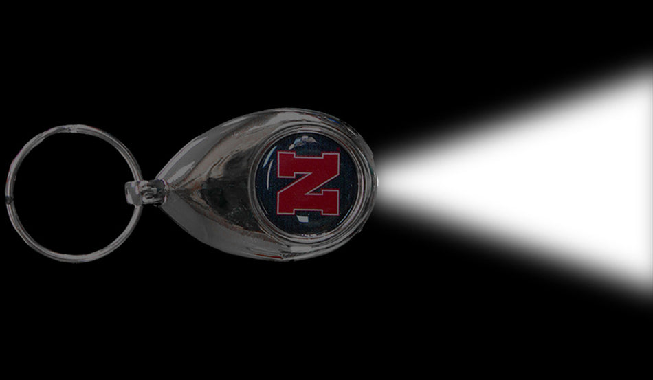 Huskers Flashlight Keychain