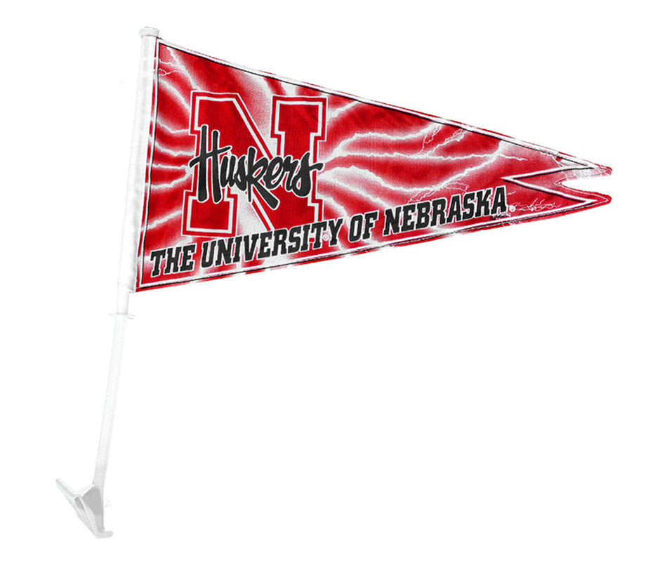 Nebraska Pennant Car Flag