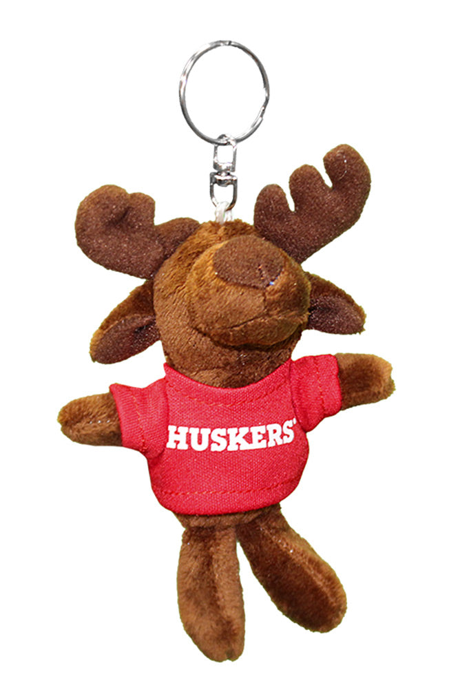Huskers Moose Keychain