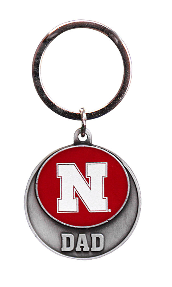 Nebraska Dad Keytag
