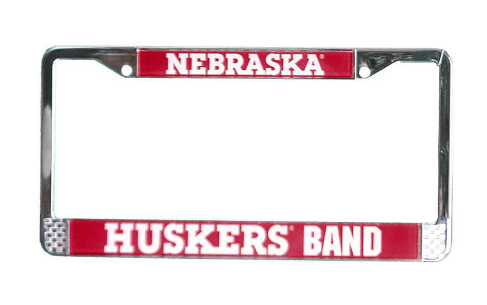 Nebraska Band License Plate Frame