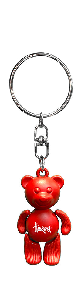 Huskers Beary Cute Keychain