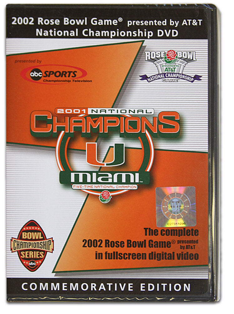 2001 RB Vs Miami Tv Brdcst