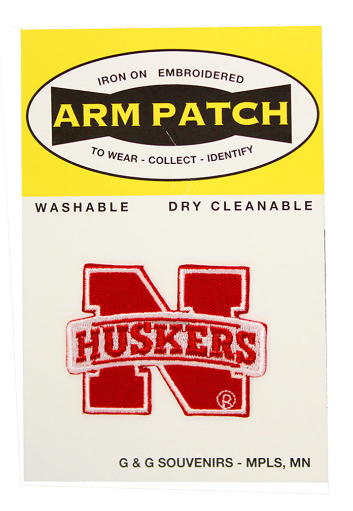 2 Inch N Huskers Patch