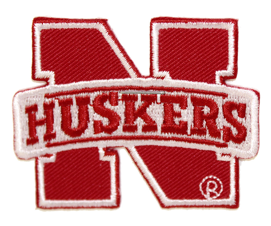2 Inch N Huskers Patch