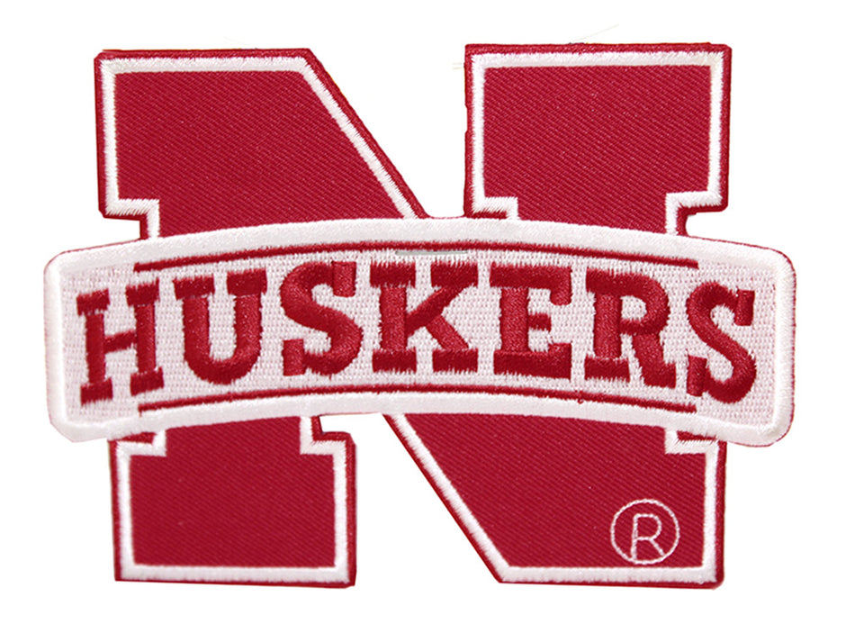 5 Inch N Huskers Patch