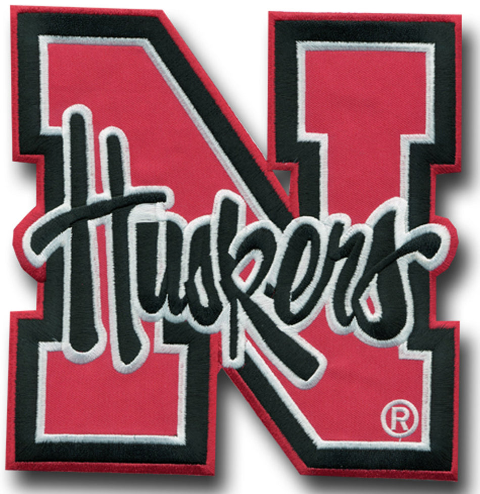 Red N Huskers Patch, 3 inch