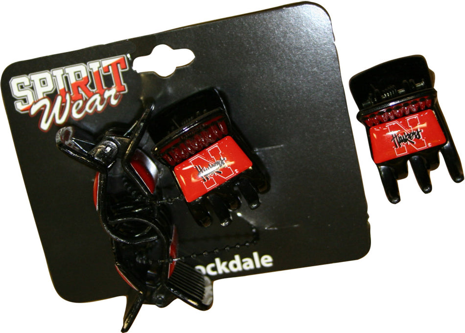 N Husker Mini Hair Clip 4 Pack
