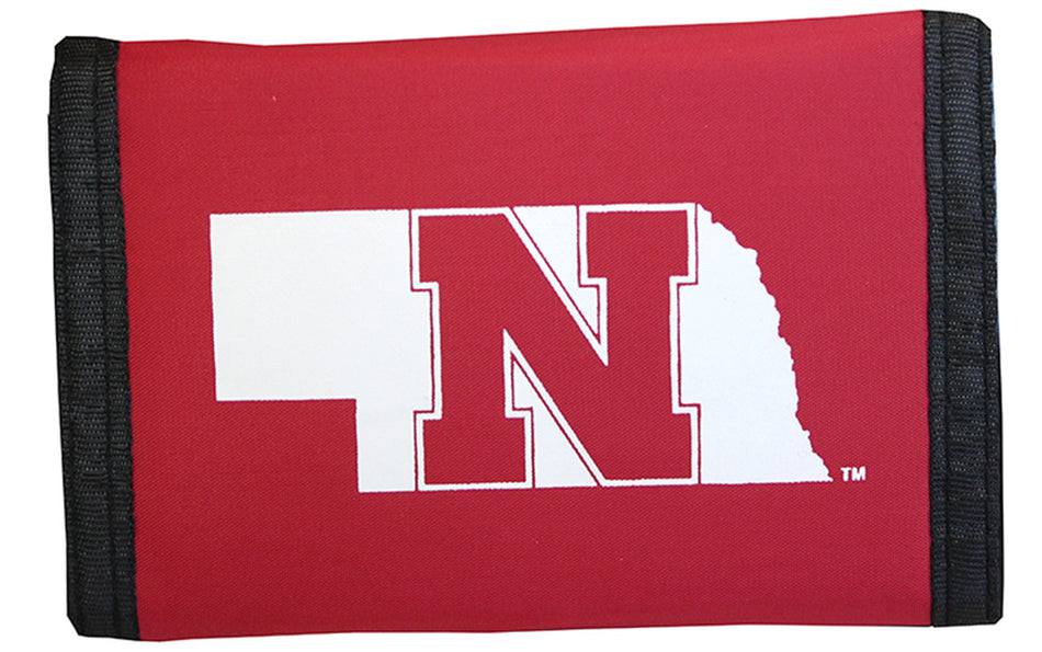 Husker State Velcro Wallet