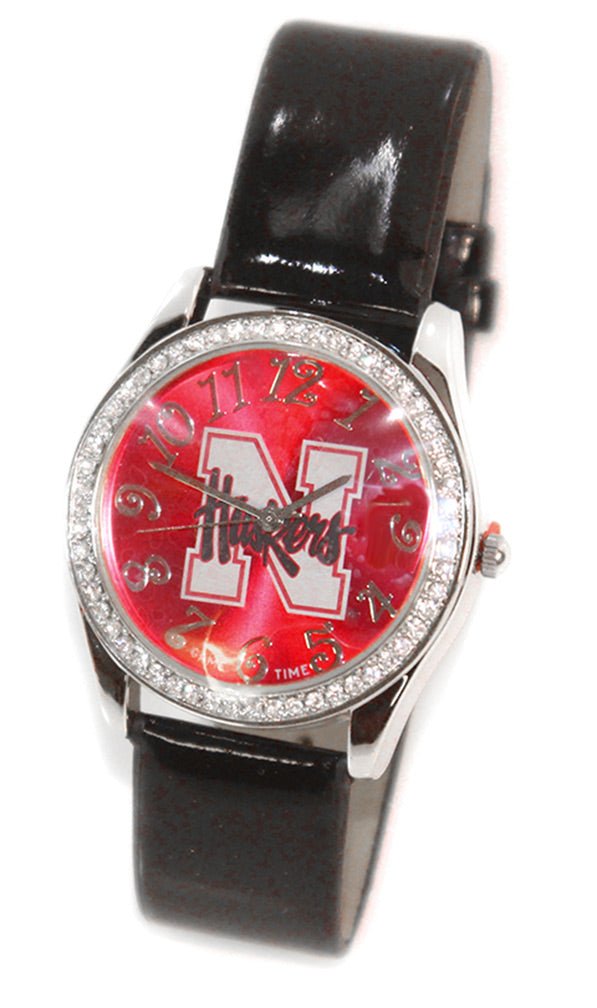 N Huskers Ladies Glitz Watch
