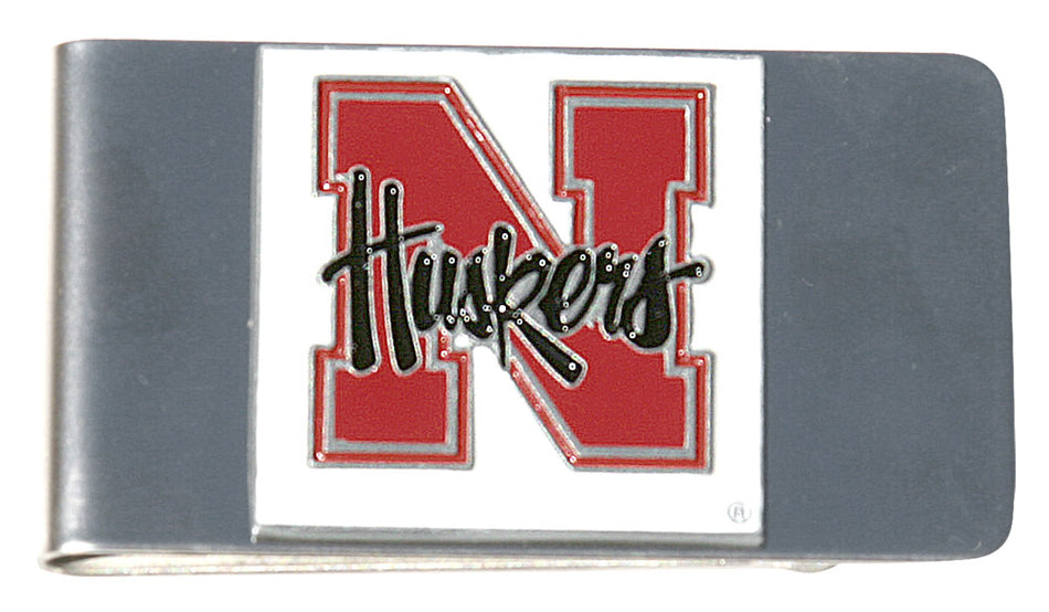 Husker Money Clip