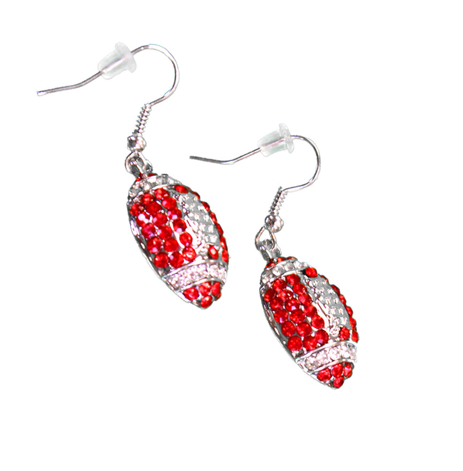 Husker Football Earrings