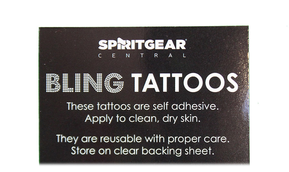 Iron N Blingy Face Sticker Tattoo