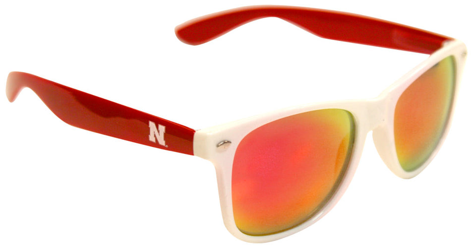 Shady Peep Wht with Red Lens