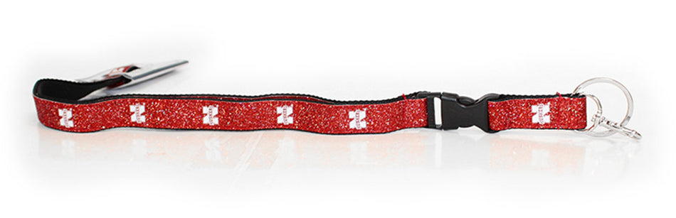 Husker Sparkle Lanyard