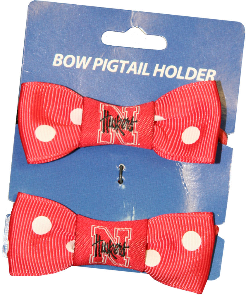 BOW PIGTAIL HOLDER