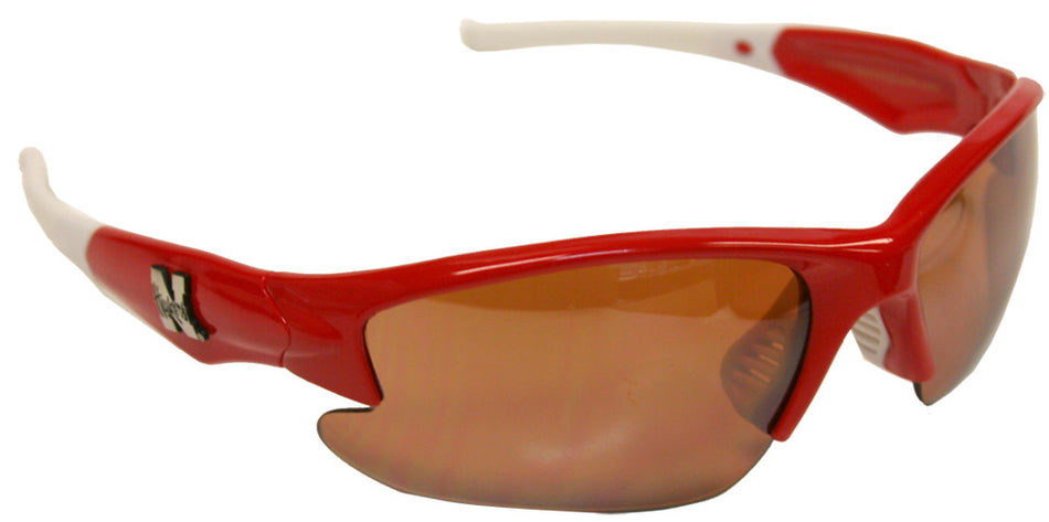 MAXX RED/WHT SUNGLASSES