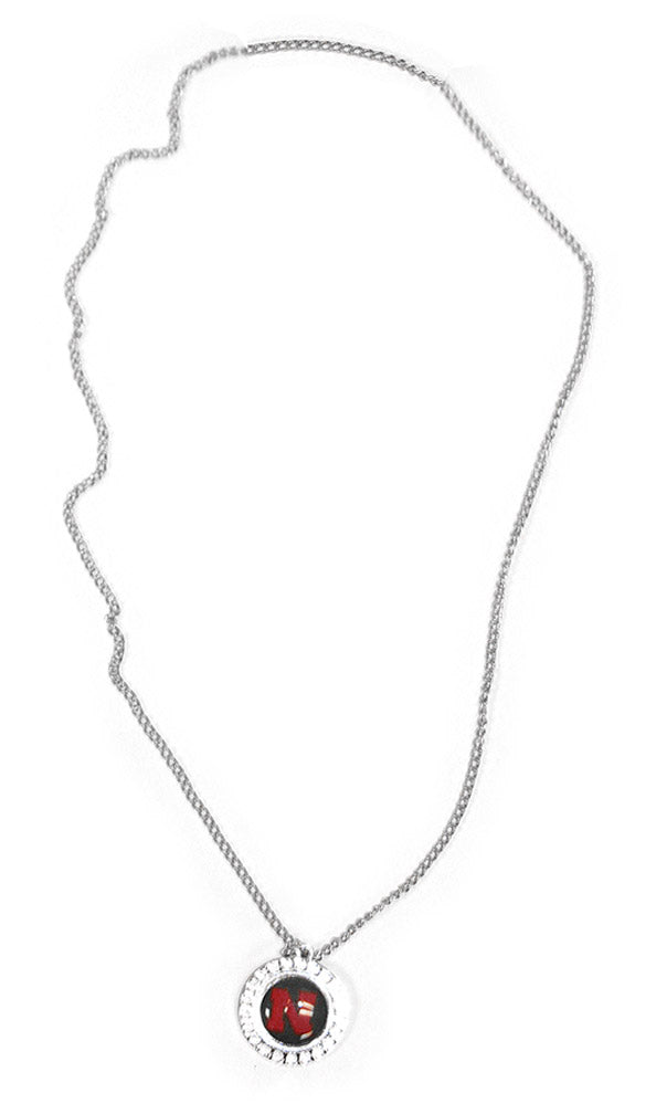 IRON N PENDANT NECKLACE